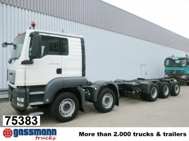 MAN TGS 50.480 BB 10x4, 2x VORHANDEN! - Φορτηγό σασί: φωτογραφία 1 MAN TGS 50.480 BB 10x4, 2x VORHANDEN! - Φορτηγό σασί: φωτογραφία 1