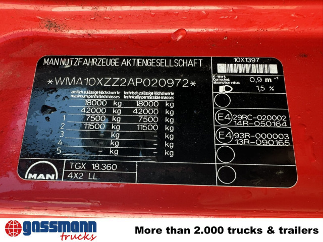 MAN TGX 18.360 4X2 LL, Fahrschule - Φορτηγό μεταφοράς εμπορευματοκιβωτίων/ Κινητό αμάξωμα: φωτογραφία 3 MAN TGX 18.360 4X2 LL, Fahrschule - Φορτηγό μεταφοράς εμπορευματοκιβωτίων/ Κινητό αμάξωμα: φωτογραφία 3