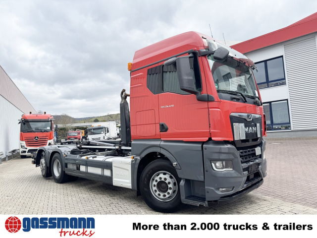 Φορτηγό φόρτωσης γάντζου MAN TGX 26.470 6X2-4 BL, VDL 21-S 6200 Abrollkipper: φωτογραφία 9 Φορτηγό φόρτωσης γάντζου MAN TGX 26.470 6X2-4 BL, VDL 21-S 6200 Abrollkipper: φωτογραφία 9