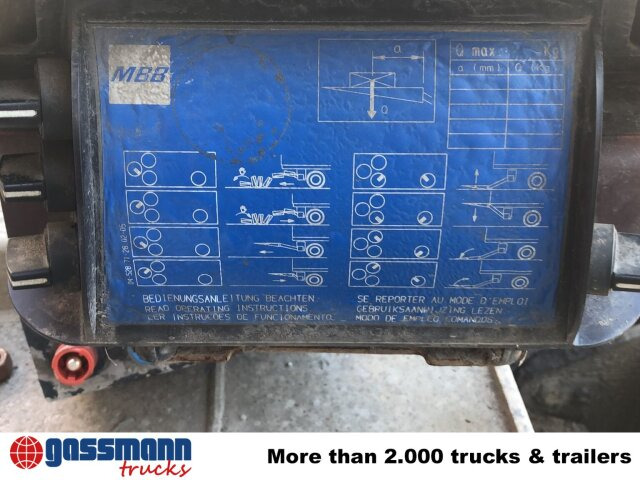 MBB 1500KUZF Ladebordwand unterfaltbar, 1,5t - Υδραυλική πόρτα: φωτογραφία 4 MBB 1500KUZF Ladebordwand unterfaltbar, 1,5t - Υδραυλική πόρτα: φωτογραφία 4