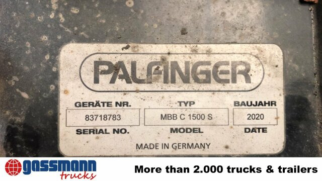 MBB C 1500 S Ladebordwand - Υδραυλική πόρτα: φωτογραφία 3 MBB C 1500 S Ladebordwand - Υδραυλική πόρτα: φωτογραφία 3