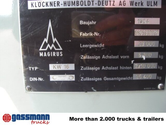 Magirus Deutz MAGIRUS URANUS 250D22 KW 16 Feuerwehr Kranwagen - Πυροσβεστικό όχημα, Φορτηγό με γερανό: φωτογραφία 4 Magirus Deutz MAGIRUS URANUS 250D22 KW 16 Feuerwehr Kranwagen - Πυροσβεστικό όχημα, Φορτηγό με γερανό: φωτογραφία 4