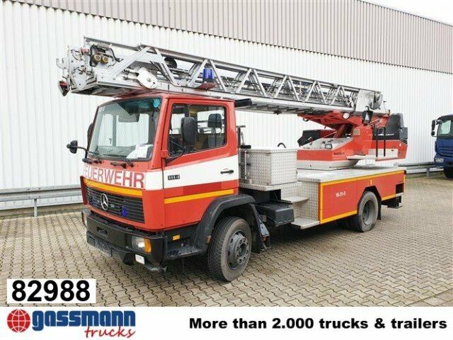 Mercedes-Benz 1114 4x2 DLK 18-12 CC Drehleiter, 24 Meter - Πυροσβεστικό όχημα: φωτογραφία 1 Mercedes-Benz 1114 4x2 DLK 18-12 CC Drehleiter, 24 Meter - Πυροσβεστικό όχημα: φωτογραφία 1