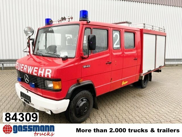 Mercedes-Benz 814 D 4x2 Doka, TLF 8 - Πυροσβεστικό όχημα: φωτογραφία 1 Mercedes-Benz 814 D 4x2 Doka, TLF 8 - Πυροσβεστικό όχημα: φωτογραφία 1