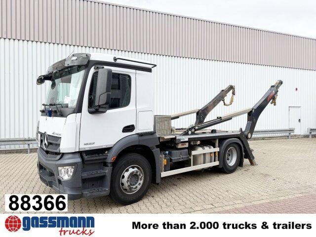 Mercedes-Benz Actros 1832 L 4x2, Navi, MultimediaCockpit, Funk - Φορτηγό καδοφόρος φορτωτής: φωτογραφία 1 Mercedes-Benz Actros 1832 L 4x2, Navi, MultimediaCockpit, Funk - Φορτηγό καδοφόρος φορτωτής: φωτογραφία 1