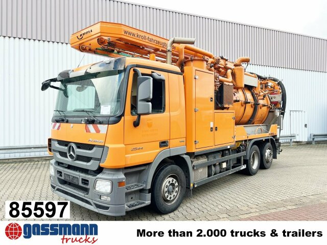 Mercedes-Benz Actros 2544 L 6x2, Lenkachse, Kroll - Σάρωθρο δρόμων: φωτογραφία 1 Mercedes-Benz Actros 2544 L 6x2, Lenkachse, Kroll - Σάρωθρο δρόμων: φωτογραφία 1