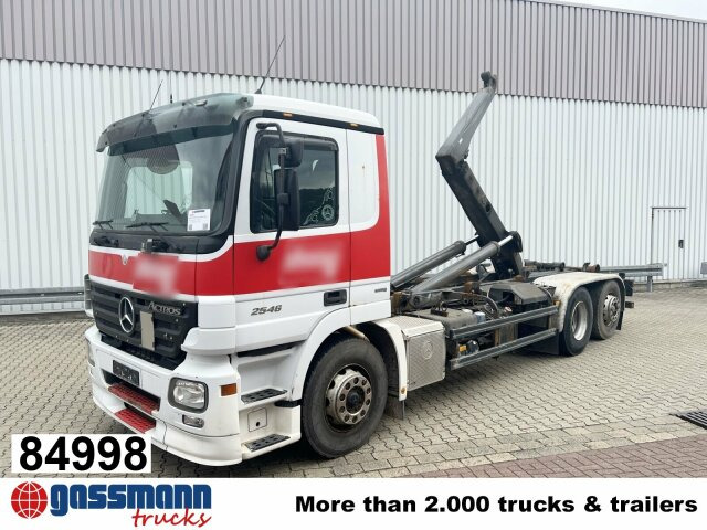 Mercedes-Benz Actros 2546 L 6x2/48, Lift-/Lenkachse, RK 20.70 - Φορτηγό φόρτωσης γάντζου: φωτογραφία 1 Mercedes-Benz Actros 2546 L 6x2/48, Lift-/Lenkachse, RK 20.70 - Φορτηγό φόρτωσης γάντζου: φωτογραφία 1