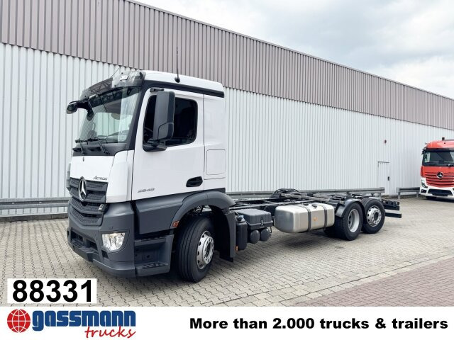 Mercedes-Benz Actros 2548 L 6x2, Retarder, Lenk-/Liftachse - Φορτηγό σασί: φωτογραφία 1 Mercedes-Benz Actros 2548 L 6x2, Retarder, Lenk-/Liftachse - Φορτηγό σασί: φωτογραφία 1
