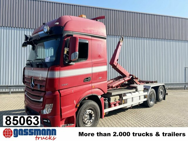 Mercedes-Benz Actros 2551 L 6x2/46, Retarder, Liftachse, - Φορτηγό φόρτωσης γάντζου: φωτογραφία 1 Mercedes-Benz Actros 2551 L 6x2/46, Retarder, Liftachse, - Φορτηγό φόρτωσης γάντζου: φωτογραφία 1