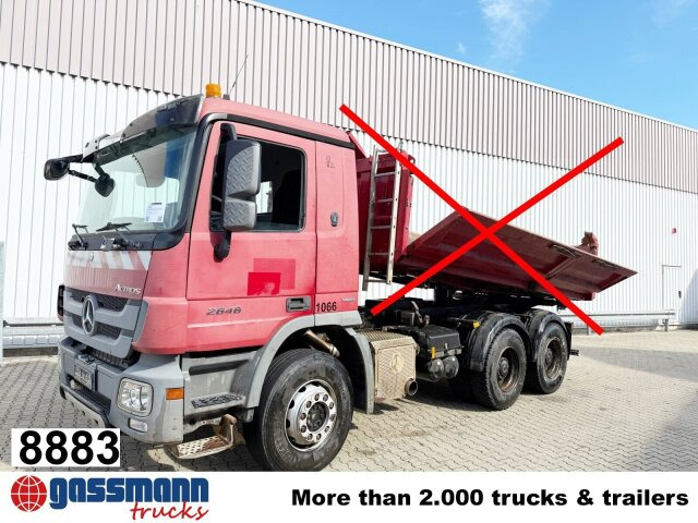Mercedes-Benz Actros 2646 K 6x4, Retarder - Φορτηγό σασί: φωτογραφία 1 Mercedes-Benz Actros 2646 K 6x4, Retarder - Φορτηγό σασί: φωτογραφία 1