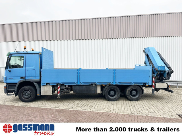 Mercedes-Benz Actros 2741 L 6x4, Twist-Lock ausz. auf 3m, - Φορτηγό με ανοιχτή καρότσα, Φορτηγό με γερανό: φωτογραφία 2 Mercedes-Benz Actros 2741 L 6x4, Twist-Lock ausz. auf 3m, - Φορτηγό με ανοιχτή καρότσα, Φορτηγό με γερανό: φωτογραφία 2