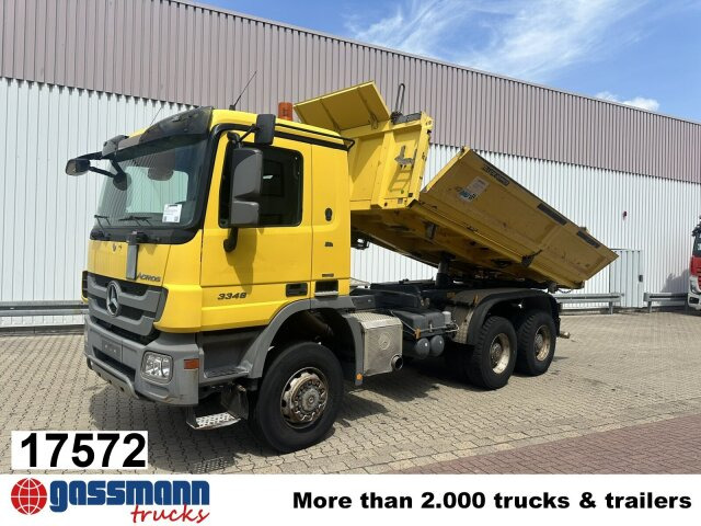 Mercedes-Benz Actros 3348 AK 6x6, Bordmatik links - Φορτηγό ανατρεπόμενο: φωτογραφία 1 Mercedes-Benz Actros 3348 AK 6x6, Bordmatik links - Φορτηγό ανατρεπόμενο: φωτογραφία 1