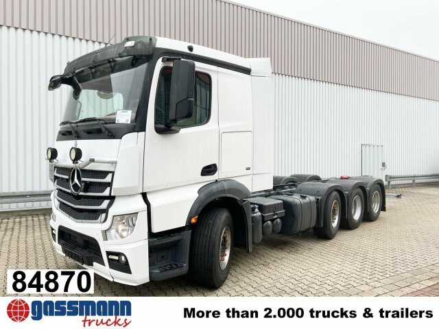Mercedes-Benz Actros 3551 L 8x2/4, Vorlauflenkachse, - Φορτηγό σασί: φωτογραφία 1 Mercedes-Benz Actros 3551 L 8x2/4, Vorlauflenkachse, - Φορτηγό σασί: φωτογραφία 1