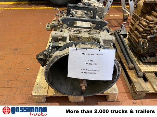 Mercedes-Benz Actros Schaltgetriebe G 240-16 mit Retarder - Κιβώτιο ταχυτήτων για Φορτηγό: φωτογραφία 2 Mercedes-Benz Actros Schaltgetriebe G 240-16 mit Retarder - Κιβώτιο ταχυτήτων για Φορτηγό: φωτογραφία 2