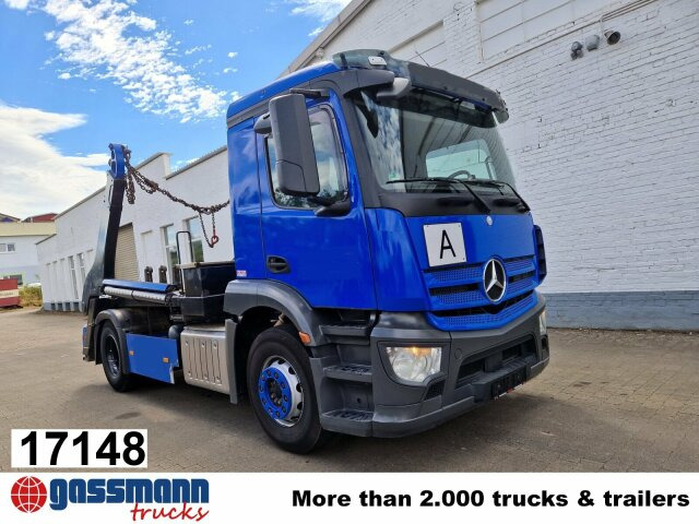 Mercedes-Benz Antos 1840 L, Gergen Teleskopabsetzkipper Adonis - Φορτηγό καδοφόρος φορτωτής: φωτογραφία 1 Mercedes-Benz Antos 1840 L, Gergen Teleskopabsetzkipper Adonis - Φορτηγό καδοφόρος φορτωτής: φωτογραφία 1
