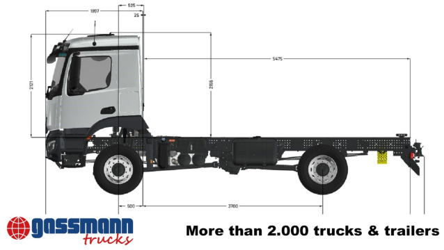 Mercedes-Benz Arocs 1830/40 A 4x4, mehrfach vorhanden! - Φορτηγό σασί: φωτογραφία 2 Mercedes-Benz Arocs 1830/40 A 4x4, mehrfach vorhanden! - Φορτηγό σασί: φωτογραφία 2