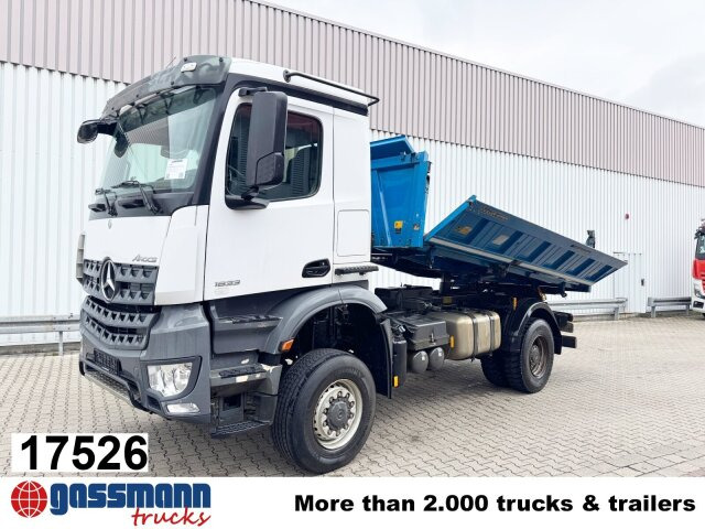 Mercedes-Benz Arocs 1833 AK 4x4, Meiller 3-S-Kipper, Bordmatik - Φορτηγό ανατρεπόμενο: φωτογραφία 1 Mercedes-Benz Arocs 1833 AK 4x4, Meiller 3-S-Kipper, Bordmatik - Φορτηγό ανατρεπόμενο: φωτογραφία 1