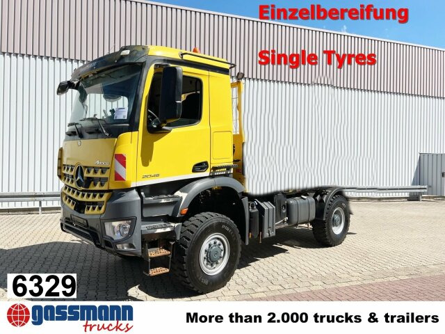 Mercedes-Benz Arocs 2045 AK 4x4, GROUNDER - Φορτηγό σασί: φωτογραφία 1 Mercedes-Benz Arocs 2045 AK 4x4, GROUNDER - Φορτηγό σασί: φωτογραφία 1