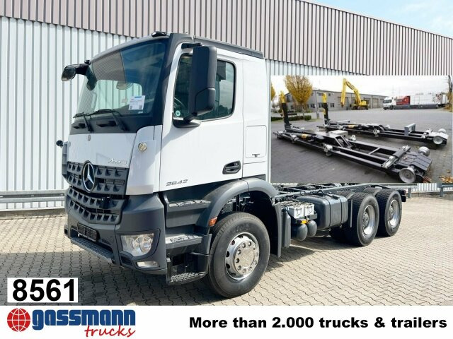 Mercedes-Benz Arocs 2642 K 6x4/33 , Retarder, Motorabtrieb - Φορτηγό φόρτωσης γάντζου: φωτογραφία 1 Mercedes-Benz Arocs 2642 K 6x4/33 , Retarder, Motorabtrieb - Φορτηγό φόρτωσης γάντζου: φωτογραφία 1