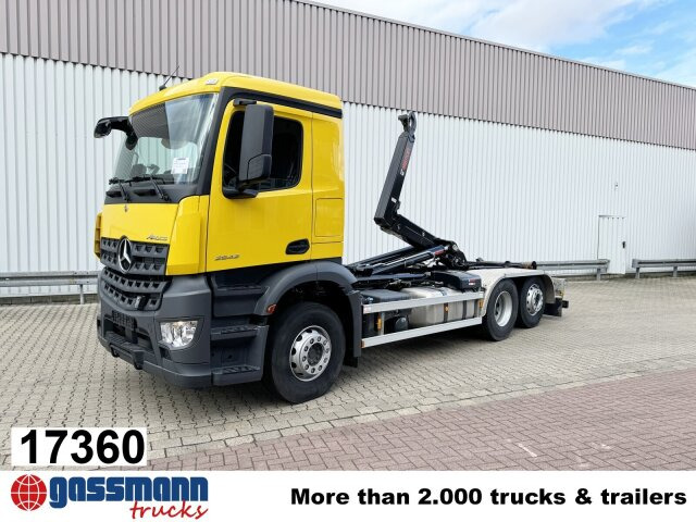 Mercedes-Benz Arocs 2642 L 6x2/42, Liftachse, Hiab 21S56 bis - Φορτηγό φόρτωσης γάντζου: φωτογραφία 1 Mercedes-Benz Arocs 2642 L 6x2/42, Liftachse, Hiab 21S56 bis - Φορτηγό φόρτωσης γάντζου: φωτογραφία 1