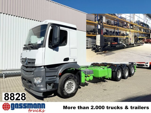 Mercedes-Benz Arocs 3242/48 LK 8x4/4, Lenk-/Liftachse - Φορτηγό φόρτωσης γάντζου: φωτογραφία 1 Mercedes-Benz Arocs 3242/48 LK 8x4/4, Lenk-/Liftachse - Φορτηγό φόρτωσης γάντζου: φωτογραφία 1
