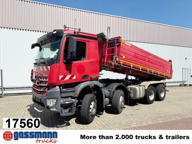 Mercedes-Benz Arocs 3243 K 8x4/4, Alu-Bordwände - Φορτηγό ανατρεπόμενο: φωτογραφία 1 Mercedes-Benz Arocs 3243 K 8x4/4, Alu-Bordwände - Φορτηγό ανατρεπόμενο: φωτογραφία 1