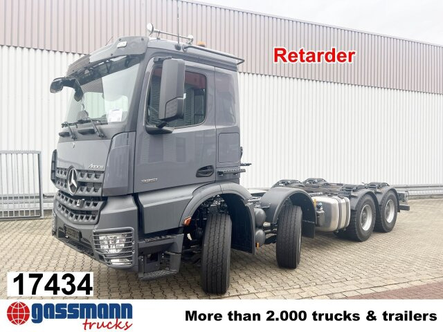 Mercedes-Benz Arocs 3251 L 8x4/4, mit Motorabtrieb C plus NA - Φορτηγό σασί: φωτογραφία 1 Mercedes-Benz Arocs 3251 L 8x4/4, mit Motorabtrieb C plus NA - Φορτηγό σασί: φωτογραφία 1