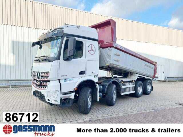 Mercedes-Benz Arocs 3258 LK 8x4/4, Retarder, Stahlmulde ca. - Ανατρεπόμενο όχημα: φωτογραφία 1 Mercedes-Benz Arocs 3258 LK 8x4/4, Retarder, Stahlmulde ca. - Ανατρεπόμενο όχημα: φωτογραφία 1