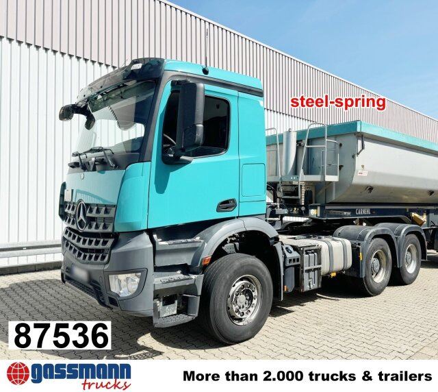 Mercedes-Benz Arocs 3343 S 6x4, Full Steel, 3x Vorhanden! - Τράκτορας: φωτογραφία 1 Mercedes-Benz Arocs 3343 S 6x4, Full Steel, 3x Vorhanden! - Τράκτορας: φωτογραφία 1