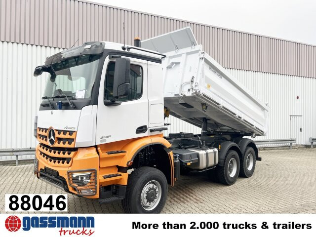 Mercedes-Benz Arocs 3351 AK 6x6, Grounder - Φορτηγό ανατρεπόμενο: φωτογραφία 1 Mercedes-Benz Arocs 3351 AK 6x6, Grounder - Φορτηγό ανατρεπόμενο: φωτογραφία 1