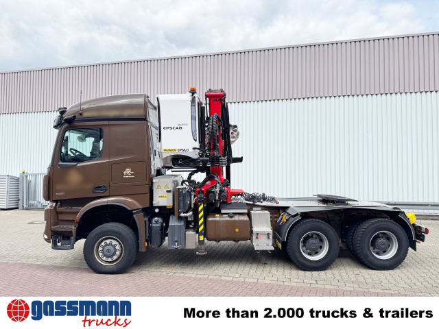 Mercedes-Benz Arocs 3351 LS 6x6, Grounder, MirrorCam, Navi, - Τράκτορας: φωτογραφία 2 Mercedes-Benz Arocs 3351 LS 6x6, Grounder, MirrorCam, Navi, - Τράκτορας: φωτογραφία 2