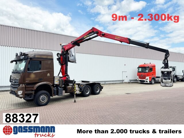 Mercedes-Benz Arocs 3351 LS 6x6, Grounder, MirrorCam, Navi, - Τράκτορας: φωτογραφία 1 Mercedes-Benz Arocs 3351 LS 6x6, Grounder, MirrorCam, Navi, - Τράκτορας: φωτογραφία 1