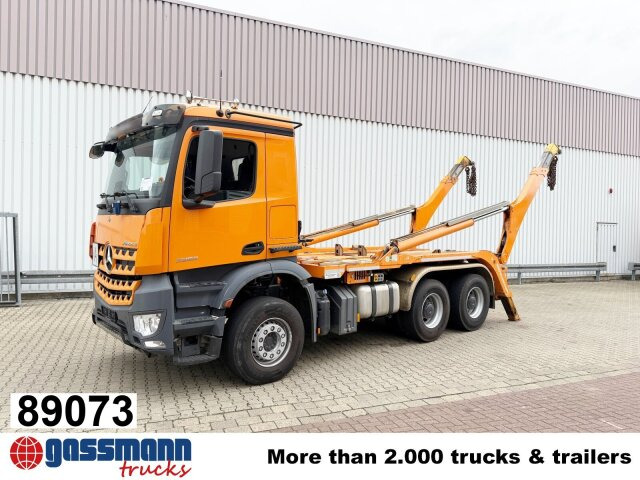 Mercedes-Benz Arocs 3353 K 6x4, Grounder, Retarder, - Φορτηγό καδοφόρος φορτωτής: φωτογραφία 1 Mercedes-Benz Arocs 3353 K 6x4, Grounder, Retarder, - Φορτηγό καδοφόρος φορτωτής: φωτογραφία 1