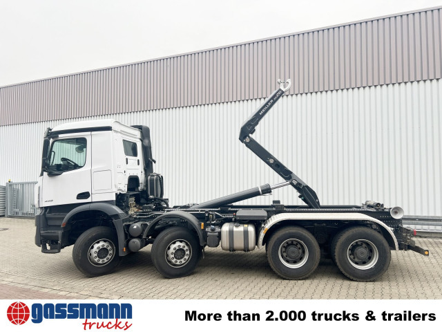 Νέα Φορτηγό φόρτωσης γάντζου Mercedes-Benz Arocs 4142/48  8x4/4, Grounder, Meiller RS26: φωτογραφία 12
