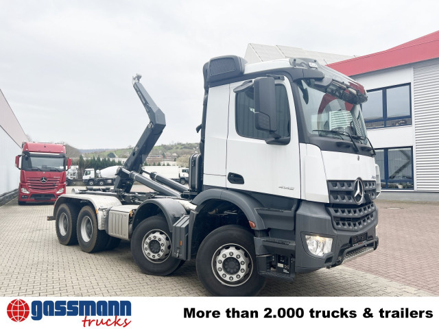 Νέα Φορτηγό φόρτωσης γάντζου Mercedes-Benz Arocs 4142/48  8x4/4, Grounder, Meiller RS26: φωτογραφία 8