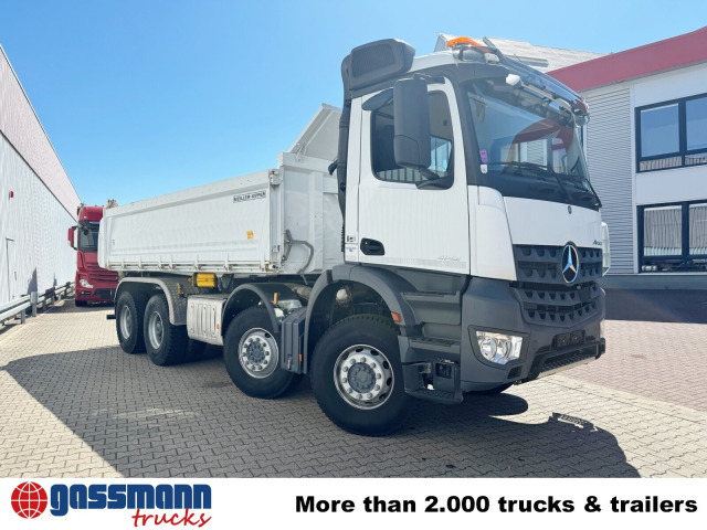 Mercedes-Benz Arocs 4142 K 8x4/4, Meiller Bordmatik links - Φορτηγό ανατρεπόμενο: φωτογραφία 3 Mercedes-Benz Arocs 4142 K 8x4/4, Meiller Bordmatik links - Φορτηγό ανατρεπόμενο: φωτογραφία 3