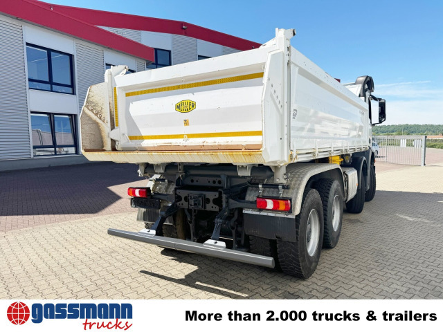 Mercedes-Benz Arocs 4142 K 8x4/4, Meiller Bordmatik links - Φορτηγό ανατρεπόμενο: φωτογραφία 4 Mercedes-Benz Arocs 4142 K 8x4/4, Meiller Bordmatik links - Φορτηγό ανατρεπόμενο: φωτογραφία 4
