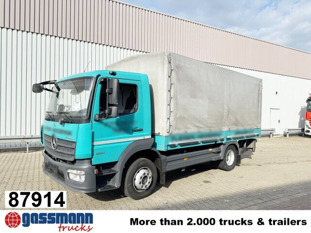 Mercedes-Benz Atego 1221 L 4x2 mit LBW BÄR - Φορτηγό με ανοιχτή καρότσα: φωτογραφία 1 Mercedes-Benz Atego 1221 L 4x2 mit LBW BÄR - Φορτηγό με ανοιχτή καρότσα: φωτογραφία 1
