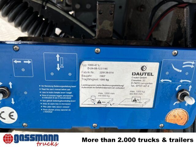 Mercedes-Benz Atego 1224 L, Möbelkoffer, Dautel LBW, 42 cbm - Φορτηγό κόφα: φωτογραφία 2 Mercedes-Benz Atego 1224 L, Möbelkoffer, Dautel LBW, 42 cbm - Φορτηγό κόφα: φωτογραφία 2