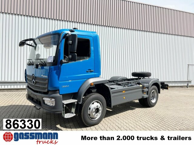 Mercedes-Benz Atego 1324/27 A 4x4, Nebenantrieb - Φορτηγό σασί: φωτογραφία 1 Mercedes-Benz Atego 1324/27 A 4x4, Nebenantrieb - Φορτηγό σασί: φωτογραφία 1