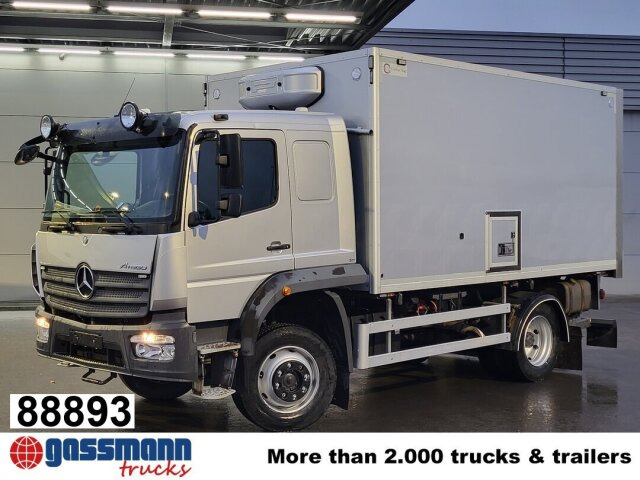 Mercedes-Benz Atego 1330 4x4, Iso-Koffer mit Heizung und LBW - Φορτηγό κόφα: φωτογραφία 1 Mercedes-Benz Atego 1330 4x4, Iso-Koffer mit Heizung und LBW - Φορτηγό κόφα: φωτογραφία 1