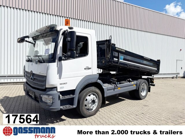 Mercedes-Benz Atego 1630 K 4x2, 2x AHK - Φορτηγό ανατρεπόμενο: φωτογραφία 1 Mercedes-Benz Atego 1630 K 4x2, 2x AHK - Φορτηγό ανατρεπόμενο: φωτογραφία 1