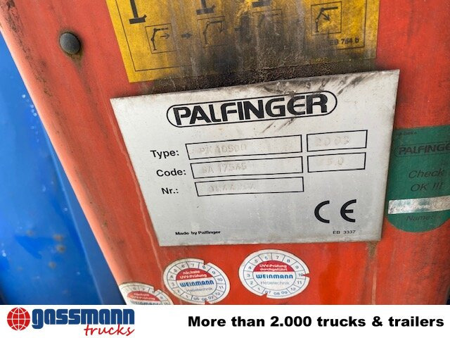 Mercedes-Benz Atego 1823 4x2 mit Kran Palfinger PK10500, - Φορτηγό ανατρεπόμενο, Φορτηγό με γερανό: φωτογραφία 3 Mercedes-Benz Atego 1823 4x2 mit Kran Palfinger PK10500, - Φορτηγό ανατρεπόμενο, Φορτηγό με γερανό: φωτογραφία 3