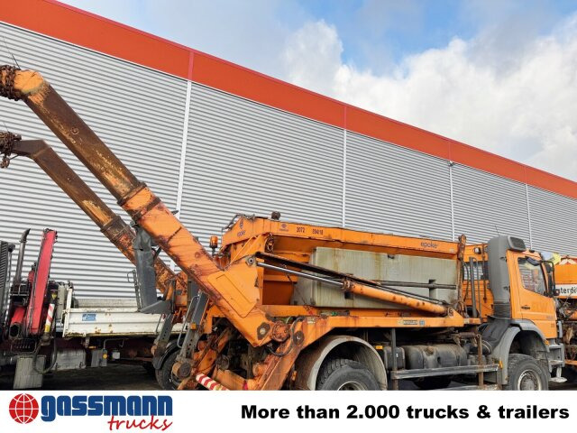 Mercedes-Benz Atego 1828 4x4, Tele-Absetzer, - Φορτηγό καδοφόρος φορτωτής: φωτογραφία 5 Mercedes-Benz Atego 1828 4x4, Tele-Absetzer, - Φορτηγό καδοφόρος φορτωτής: φωτογραφία 5