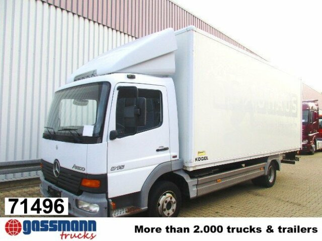 Mercedes-Benz Atego 815 4x2 - Φορτηγό κόφα: φωτογραφία 1 Mercedes-Benz Atego 815 4x2 - Φορτηγό κόφα: φωτογραφία 1