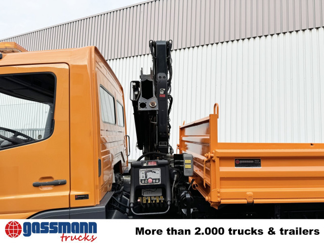 Mercedes-Benz Atego 815 K 4x2 mit Kran Hiab 055 B-1 CL - Φορτηγό ανατρεπόμενο, Φορτηγό με γερανό: φωτογραφία 2 Mercedes-Benz Atego 815 K 4x2 mit Kran Hiab 055 B-1 CL - Φορτηγό ανατρεπόμενο, Φορτηγό με γερανό: φωτογραφία 2