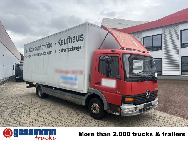 Mercedes-Benz Atego 815L 4x2 - Φορτηγό κόφα: φωτογραφία 2 Mercedes-Benz Atego 815L 4x2 - Φορτηγό κόφα: φωτογραφία 2