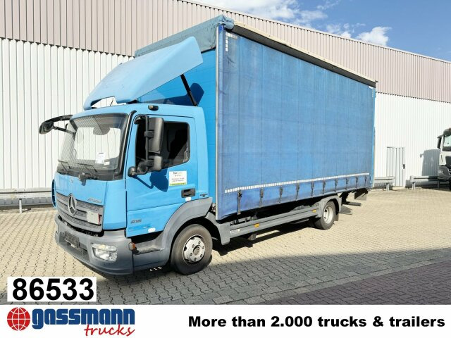 Mercedes-Benz Atego 816 L 4x2, Dautel LBW - Φορτηγό με ανοιχτή καρότσα: φωτογραφία 1 Mercedes-Benz Atego 816 L 4x2, Dautel LBW - Φορτηγό με ανοιχτή καρότσα: φωτογραφία 1