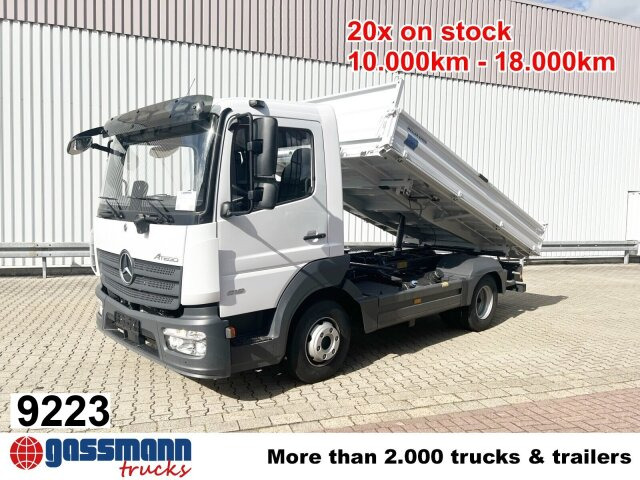 Mercedes-Benz Atego 818 K 4x2, 2x AHK, Meiller-Kipper, - Φορτηγό ανατρεπόμενο: φωτογραφία 1 Mercedes-Benz Atego 818 K 4x2, 2x AHK, Meiller-Kipper, - Φορτηγό ανατρεπόμενο: φωτογραφία 1