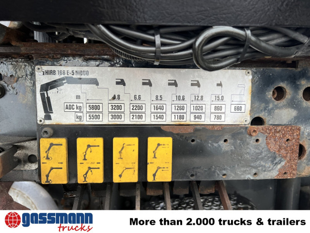 Mercedes-Benz Axor 1828 A 4x4 mit Kran Hiab XS 166 E-5 - Φορτηγό με ανοιχτή καρότσα, Φορτηγό με γερανό: φωτογραφία 2 Mercedes-Benz Axor 1828 A 4x4 mit Kran Hiab XS 166 E-5 - Φορτηγό με ανοιχτή καρότσα, Φορτηγό με γερανό: φωτογραφία 2